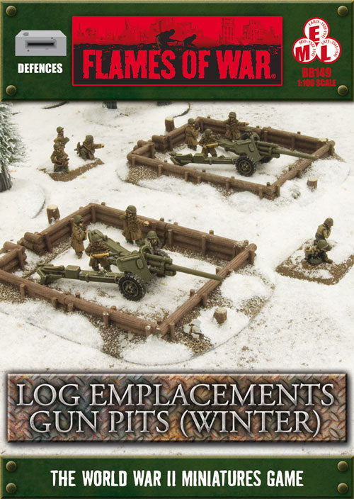 Log Emplacements gun Pits (Winter)