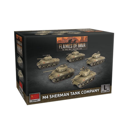 M4 Sherman Tank Company (x5 Plastic)