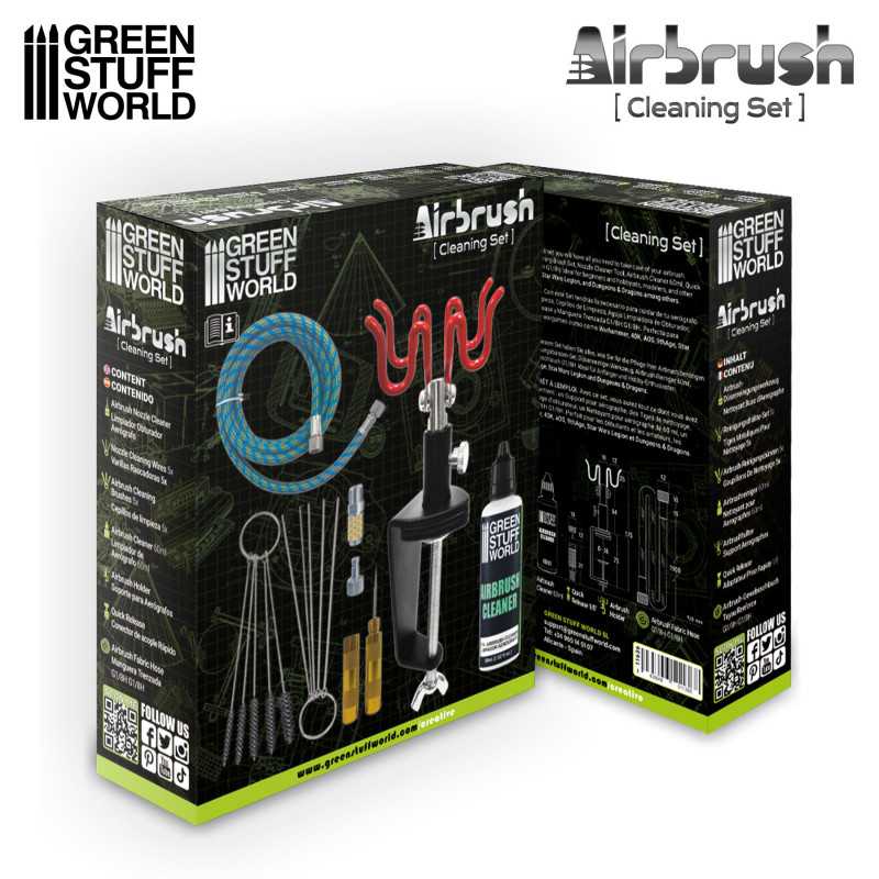 SET TOOLS - AIRBRUSH CLEANING SET