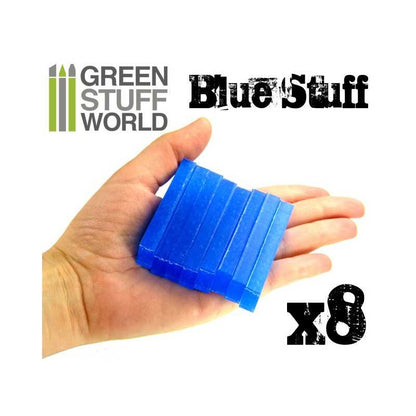 Blau Stuff Sofort Abformmasse - 8 Streifen