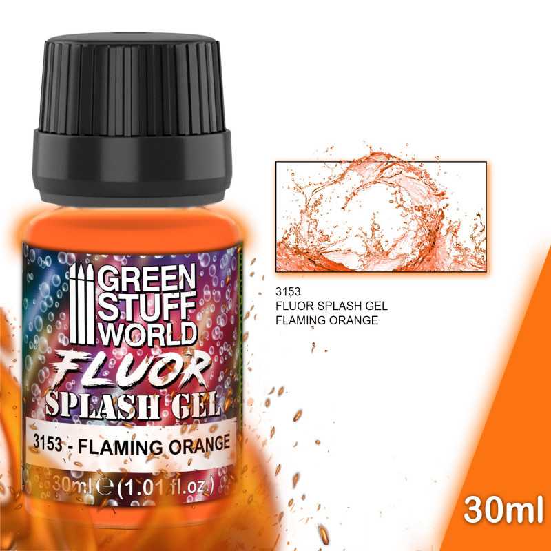 Splash Gel - Flammende Orange