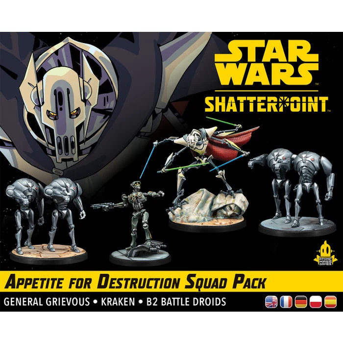 Star Wars: Shatterpoint – Appetite for Destruction Squad Pack („Hunger auf Zerstörung“)