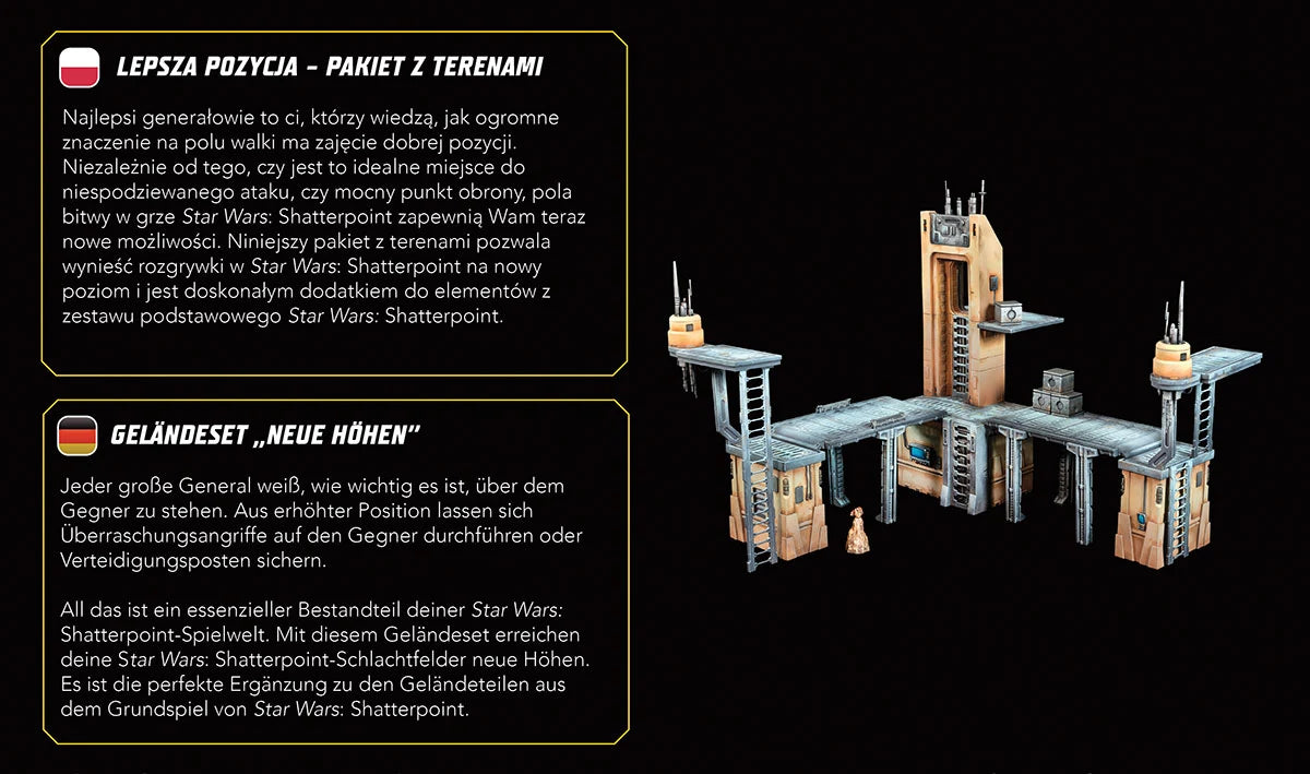Star Wars: Shatterpoint – High Ground Terrain Pack (Geländeset „Neue Höhen”)