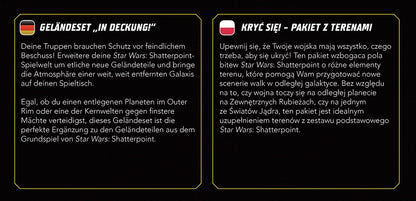 Star Wars: Shatterpoint – Take Cover Terrain Pack (Geländeset „In Deckung!“)