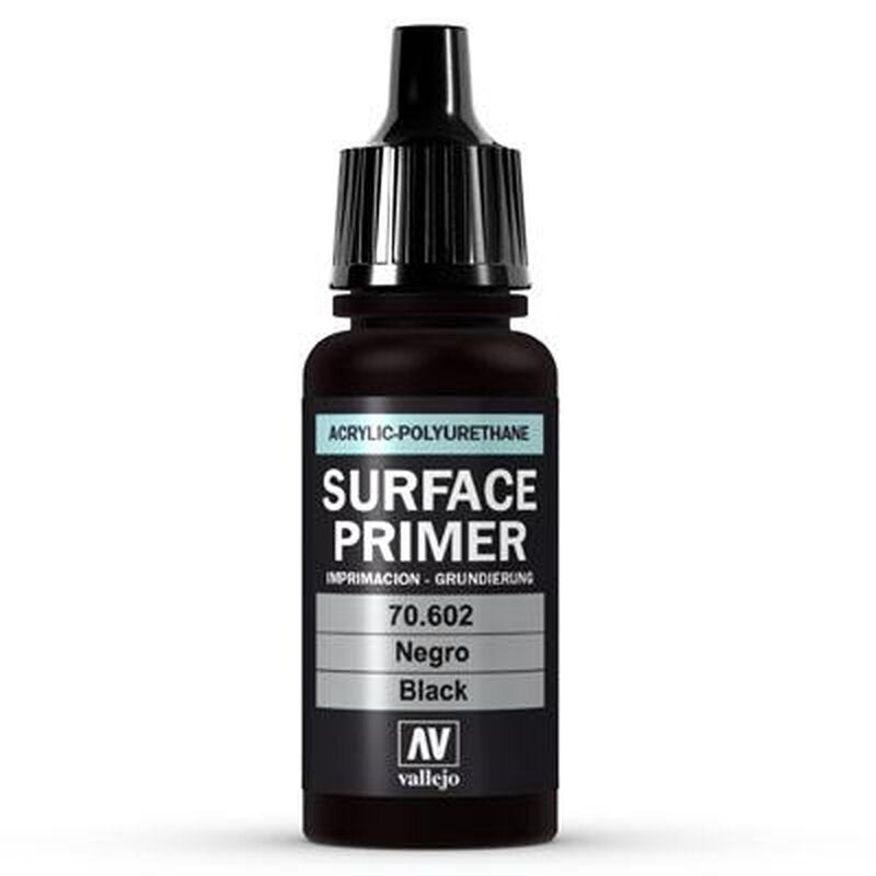 Vallejo Surface Primer Black 17ml