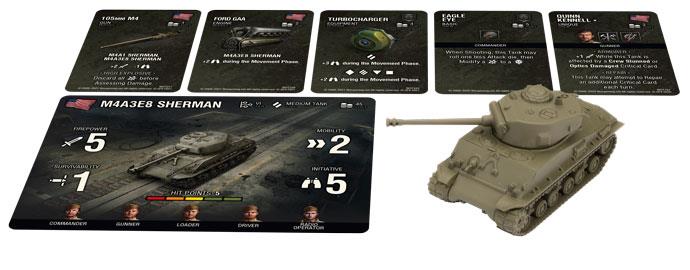 World of Tanks Expansion - American (M4A3E8 Sherman) -  EN