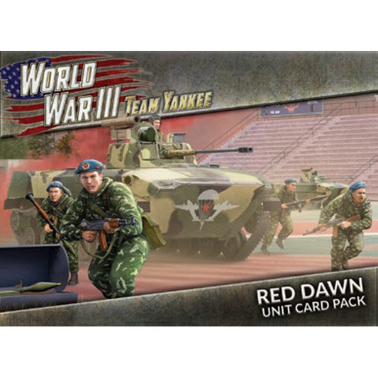 Red Dawn Unit Cards 