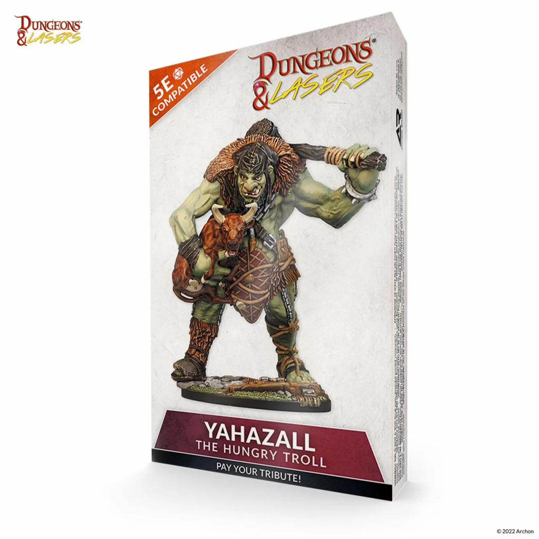 DUNGEONS & LASERS - YAHAZZAL THE HUNGRY TROLL - EN